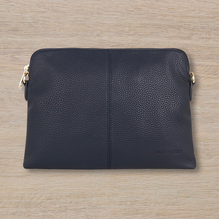 Elms + King Bowery Clutch, French Navy