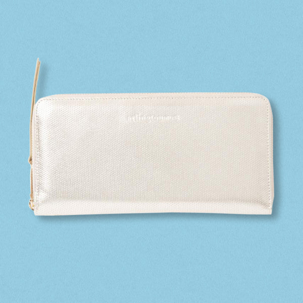 Arlington Milne Large Wallet, Gold Dot – Ziggurat Bags