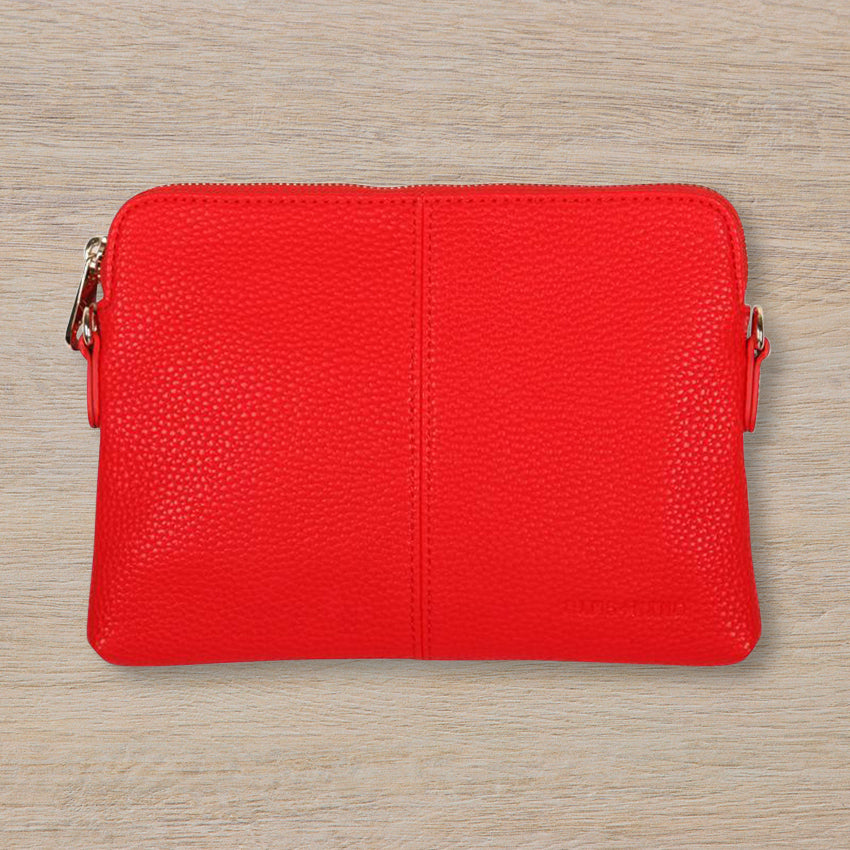 Elms + King Bowery Wallet, Red