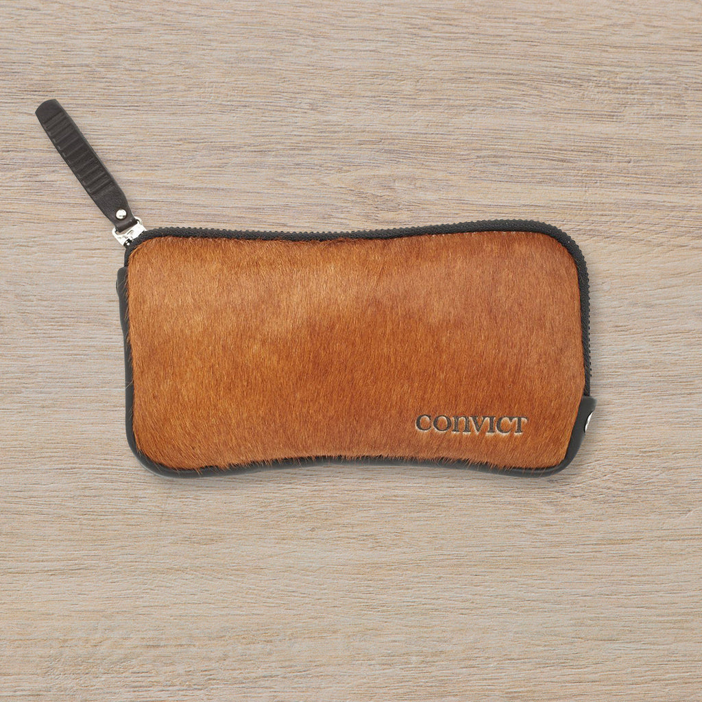 Convict Esther Wallet, Brown Cowhide