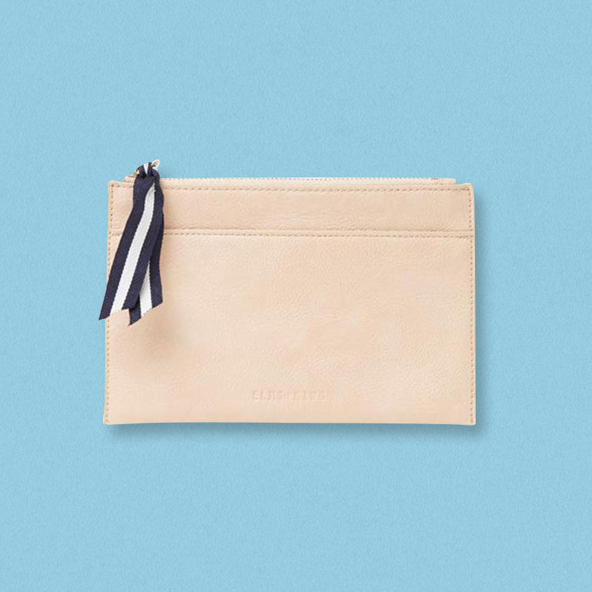 Elms + King New York Coin Purse, Nude