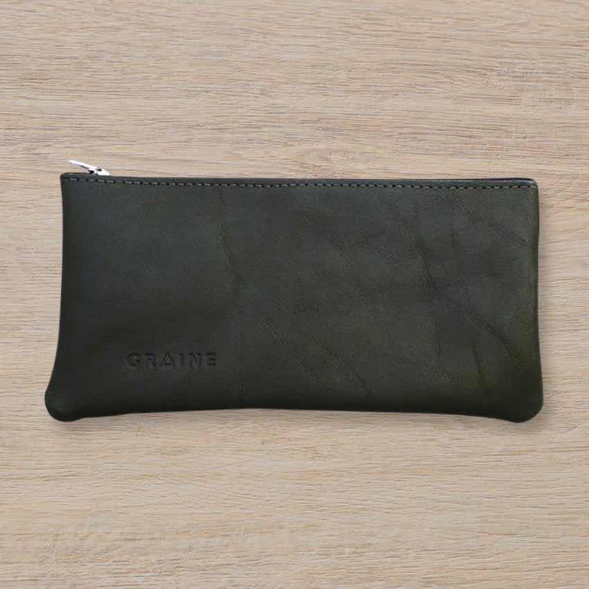 Graine Westgarth Wallet, Olive
